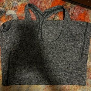 Lululemon grey tank size 6